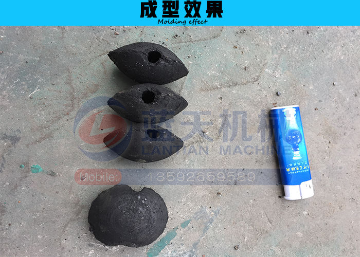 空心壓球機成型效果